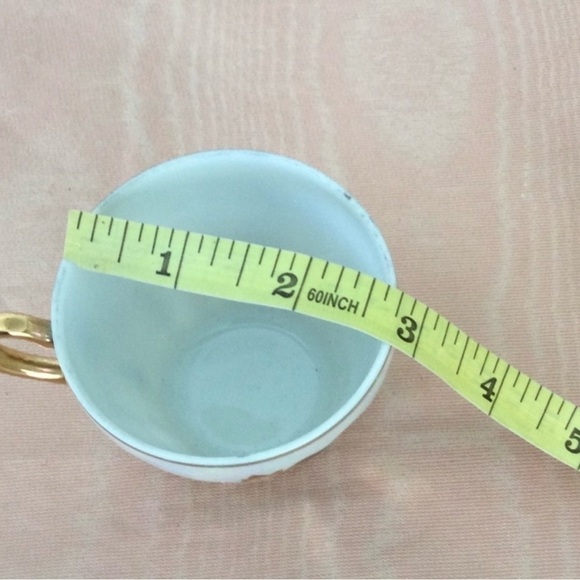 Vintage Sterling China Demitasse cups & Saucers Set of Four no cracks or chips - Picture 3 of 6